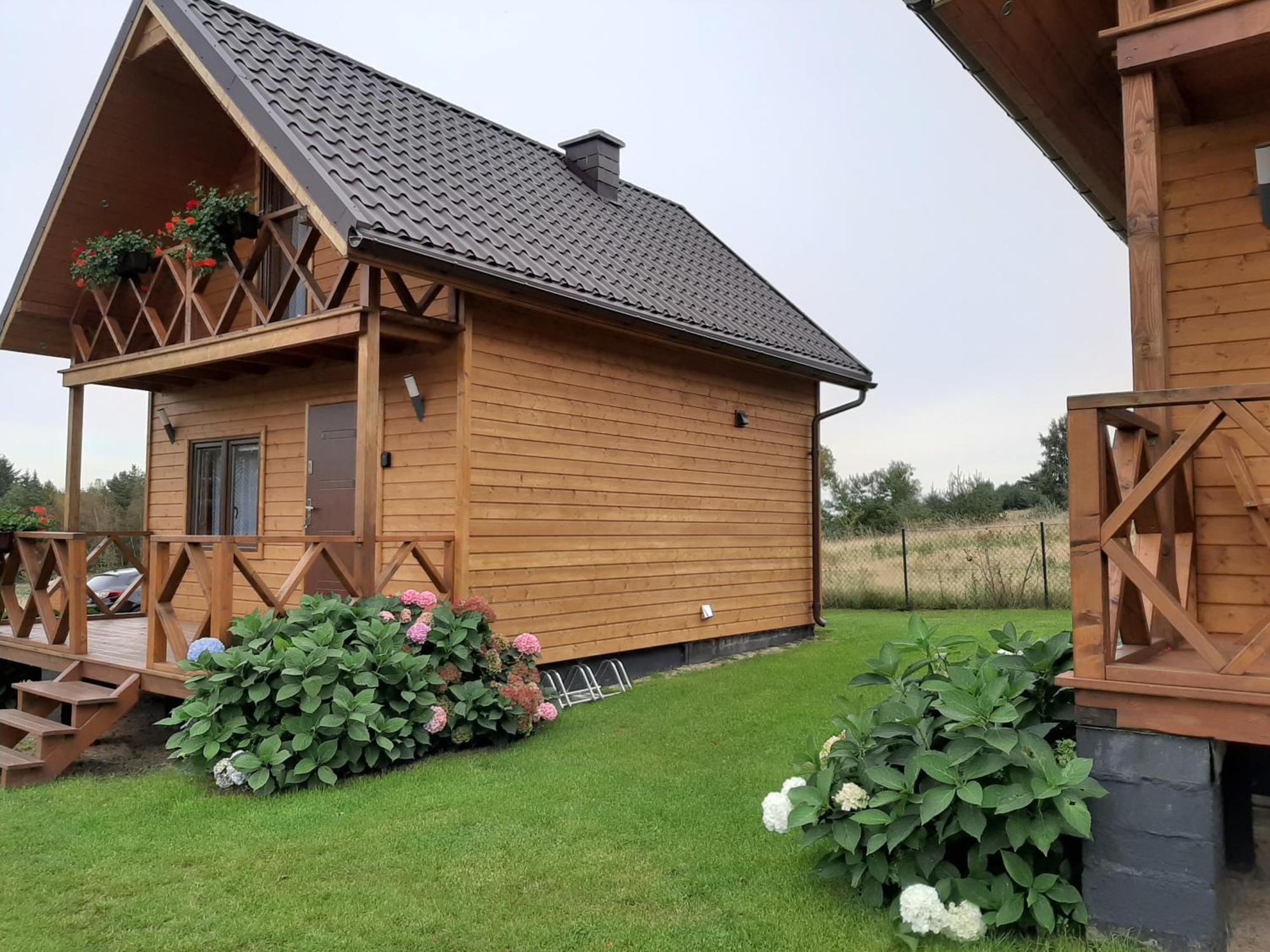 Czarcie Chatki Gardna Wielka Exterior photo