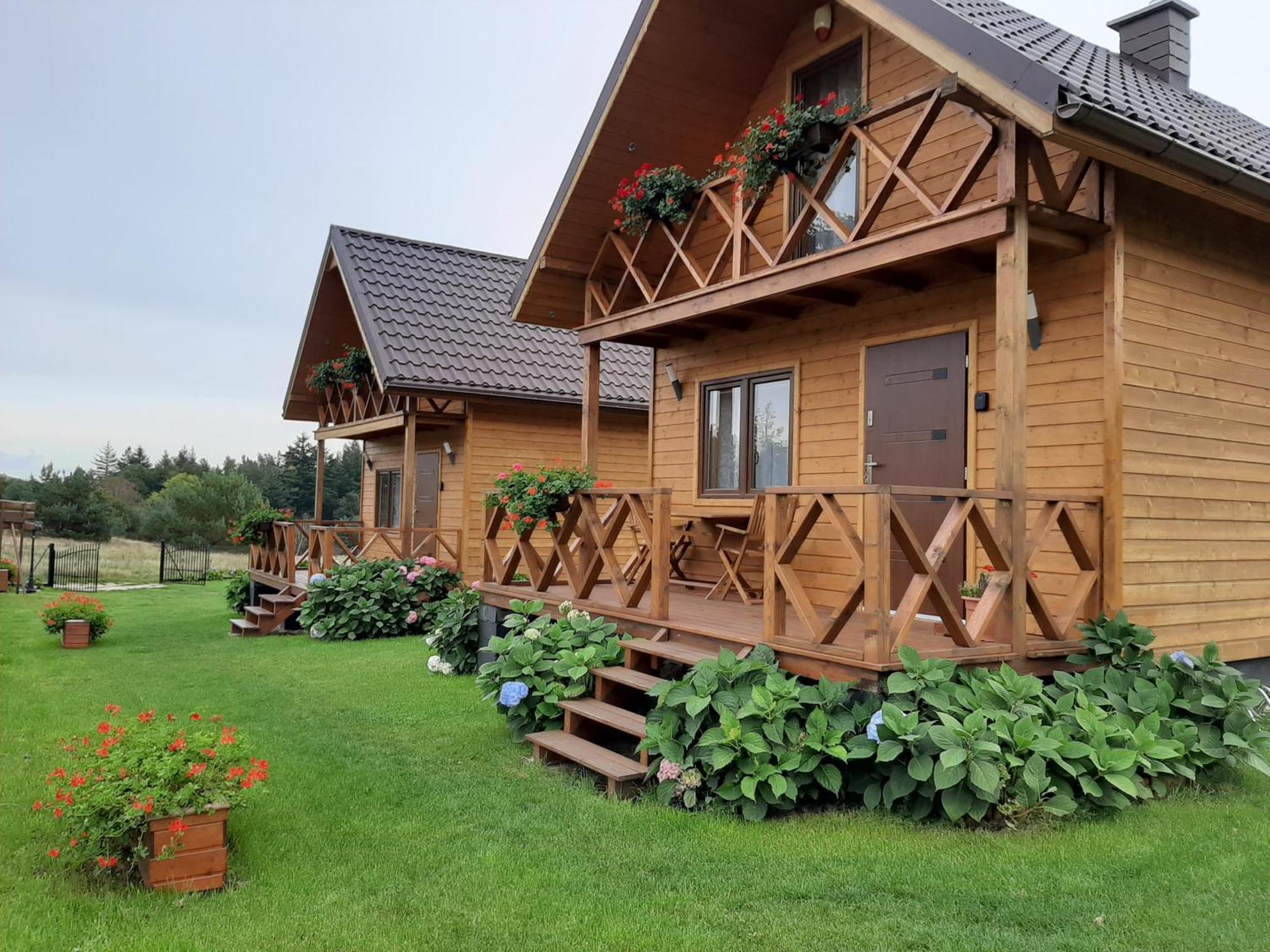Czarcie Chatki Gardna Wielka Exterior photo